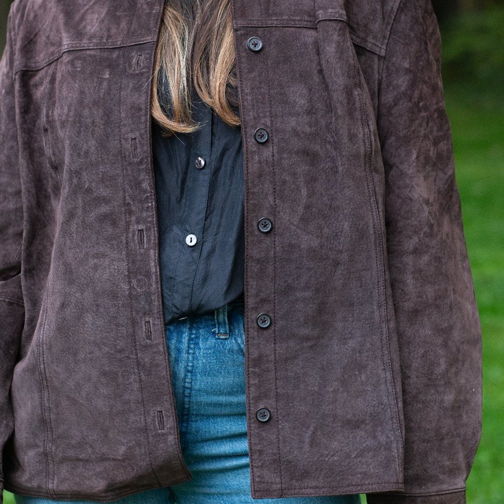 Suede Fall Jacket - image 2